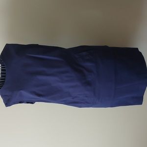 "JONES NEW YORK" size 10, dress with pockets,97% Cotton, 3% Spandex, navy color